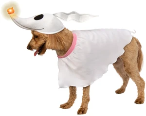 Nightmare Before Christmas: Zero Pet Costume for For Dogs or Cats by Rubies, Medium Nightmare Before Christmas: Zero Pet Costume for For Dogs or Cats by Rubies, Medium