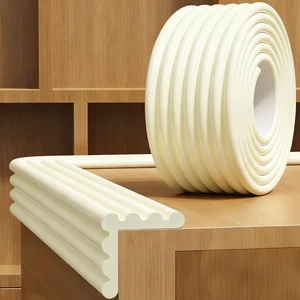 Baby Corner Guards 13.12 FT-Ultra Soft Sponge Edge & Corner Protectors,Desk Edge Cushion,for Furniture,Table,Fireplace - Safety Bumper with Strong Adhesive Tape,White,3.15 Inch Wide Baby Corner Guards 13.12 FT-Ultra Soft Sponge Edge & Corner Protectors,Desk Edge Cushion,for Furniture,Table,Fireplace - Safety Bumper with Strong Adhesive Tape,White,3.15 Inch Wide