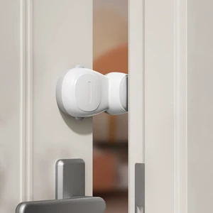 4 PCS Baby Safety Automatic Door Stopper, Automatic Door Finger Guards for Kids, Automatic Anti-Pinch Door Stopper, No Drilling& Tools, Easy to Install and Use 4 PCS Baby Safety Automatic Door Stopper, Automatic Door Finger Guards for Kids, Automatic Anti-Pinch Door Stopper, No Drilling& Tools, Easy to Install and Use