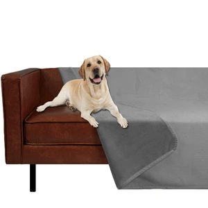 Pet Bed Blanket Reversible 100% Waterproof Velvet Super Soft for Sofa and Bed (40x60 Inches, Light Grey+Grey) Pet Bed Blanket Reversible 100% Waterproof Velvet Super Soft for Sofa and Bed (40x60 Inches, Light Grey+Grey)