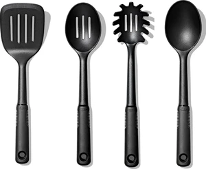 4-Piece Nylon Kitchen Utensil Set 4-Piece Nylon Kitchen Utensil Set