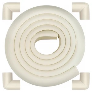 Corner Protector Baby, Baby Proofing Edge Corner Protector, Soft Foam White Corner Protector Baby, Baby Proofing Edge Corner Protector, Soft Foam White
