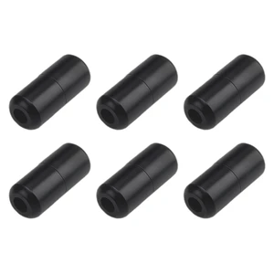 6 Pcs Shoelace Locks Buckle Aluminum Alloy No Tie Shoe Lace Turnbuckle (Black) 6 Pcs Shoelace Locks Buckle Aluminum Alloy No Tie Shoe Lace Turnbuckle (Black)