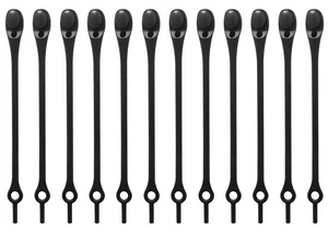 Set of 12pcs Silicone No Tie Shoelaces for Sneakers - Elastic Tieless Laces Shoelace for Adults Set of 12pcs Silicone No Tie Shoelaces for Sneakers - Elastic Tieless Laces Shoelace for Adults
