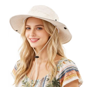Hat for Women UPF Beach Summer Hat Wide Brim Bucket Hats Fishing Hiking Outdoor Packable Cowboy Hats Hat for Women UPF Beach Summer Hat Wide Brim Bucket Hats Fishing Hiking Outdoor Packable Cowboy Hats