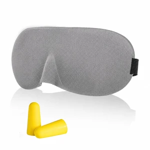 Zero Pressure 3D Contoured Sleep Mask for Side Sleepers Breathable Soft Fabric, Light Blocking, Adjustable Strap for Men Women, for Home Travel Nap Airplane, Gray Zero Pressure 3D Contoured Sleep Mask for Side Sleepers Breathable Soft Fabric, Light Blocking, Adjustable Strap for Men Women, for Home Travel Nap Airplane, Gray
