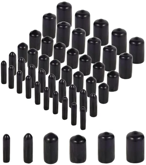 Rubber End Caps - 60pcs Flexible Screw Thread Protector Covers Rubber Bolt Covers Caps for Metal Tube Rod in 6 Sizes 2mm,3mm,6.5mm,8mm,10mm,12mm Rubber End Caps - 60pcs Flexible Screw Thread Protector Covers Rubber Bolt Covers Caps for Metal Tube Rod in 6 Sizes 2mm,3mm,6.5mm,8mm,10mm,12mm