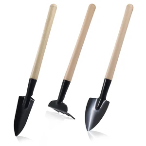 3 Pcs Mini Gardening Tools Set for Kids | Rust-Resistant Iron Mini Shovel & Hand Rake, Solid Wood Handle, For Pot Plants, Indoor & Outdoor Gardening 3 Pcs Mini Gardening Tools Set for Kids | Rust-Resistant Iron Mini Shovel & Hand Rake, Solid Wood Handle, For Pot Plants, Indoor & Outdoor Gardening
