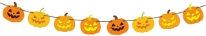 Halloween Pumpkin Garland, No DIY Halloween Pumpkin Banner Fall Wall Decor Hanging Classroom Wall Garland Funny Autumn Home Thanksgiving Decorations Halloween Pumpkin Garland, No DIY Halloween Pumpkin Banner Fall Wall Decor Hanging Classroom Wall Garland Funny Autumn Home Thanksgiving Decorations