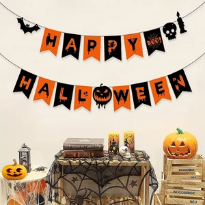 Happy Halloween Banner for Halloween outdoor Indoor Party Decorations Horror Birthday Party Decor Supplies for Home Yard Garage Front Wall Doo Decoration Banner Happy Halloween Banner for Halloween outdoor Indoor Party Decorations Horror Birthday Party Decor Supplies for Home Yard Garage Front Wall Doo Decoration Banner