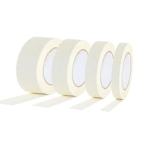 4 Rolls White Masking Tape 2 1 3/4 1/4 inch Wide, Multi Size Assorted 4 Rolls White Masking Tape 2 1 3/4 1/4 inch Wide, Multi Size Assorted