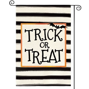 Halloween Garden Flag 12x18 Inch for Outside Halloween Garden Flag 12x18 Inch for Outside