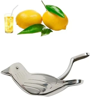 1pc Silver Manual Lemon Juicer,Exquisite Bird Stainless Steel Manual Lemon Juicer and Lime Squeezer for Orange Lemon Lime,Applied to Homes and Restaurant Fruit and Vegetable Tools 1pc Silver Manual Lemon Juicer,Exquisite Bird Stainless Steel Manual Lemon Juicer and Lime Squeezer for Orange Lemon Lime,Applied to Homes and Restaurant Fruit and Vegetable Tools
