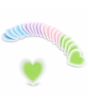 Bulk Gradient Sticky Notes, Heart Shape, 20 Pads, 1000 Sheets Bulk Gradient Sticky Notes, Heart Shape, 20 Pads, 1000 Sheets