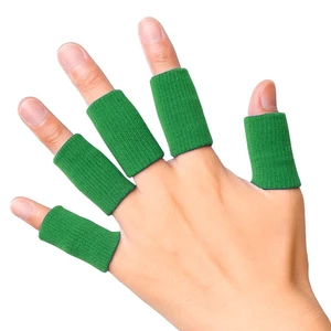 Finger Sleeves 5Pack Sport Finger Brace Protector Compression Sleeve | Breathable elastic finger tape, thumb splint brace for arthritis, triggger finger and compression aid for sports Finger Sleeves 5Pack Sport Finger Brace Protector Compression Sleeve | Breathable elastic finger tape, thumb splint brace for arthritis, triggger finger and compression aid for sports