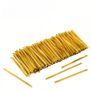 800 Pcs 3.94" Gold Metallic Twist Ties - Reusable, Perfect for Plastic & Cellophane Bags, Bread, Candy & Treat, Party Gift Wraps 800 Pcs 3.94" Gold Metallic Twist Ties - Reusable, Perfect for Plastic & Cellophane Bags, Bread, Candy & Treat, Party Gift Wraps