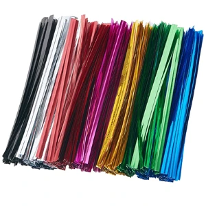 700 Pcs 4" Metallic Twist Ties, 7 Colors for Bakery Ties, Candy Bags, Coffee Bags, Goodie Bags Ties 700 Pcs 4" Metallic Twist Ties, 7 Colors for Bakery Ties, Candy Bags, Coffee Bags, Goodie Bags Ties