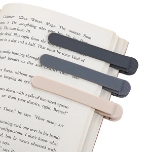 3Pcs Automatic Bookmark, Silicone Smart Book Marks for Reading Women, Men, Kids,Cute Unique Book Markers Bookmark Clip Reading Accessories Gifts for Book Lovers (1 Dark Grey+1 Light Grey+1 Beige) 3Pcs Automatic Bookmark, Silicone Smart Book Marks for Reading Women, Men, Kids,Cute Unique Book Markers Bookmark Clip Reading Accessories Gifts for Book Lovers (1 Dark Grey+1 Light Grey+1 Beige)