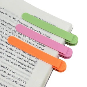 3Pcs Automatic Bookmark, Silicone Smart Book Marks for Reading Women, Men, Kids - Cute Unique Book Markers - 1 Green+1 Pink+1 Orange 3Pcs Automatic Bookmark, Silicone Smart Book Marks for Reading Women, Men, Kids - Cute Unique Book Markers - 1 Green+1 Pink+1 Orange