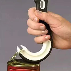 Black Opener, Small Hands, Seniors Easy to open Ergonomic Can Ring-Pull Helper J Shape Ring Pull Can Opener Ring Hook Pulling Jar Opener Manual Ring-Jar Opener for Weak Hands Black Opener, Small Hands, Seniors Easy to open Ergonomic Can Ring-Pull Helper J Shape Ring Pull Can Opener Ring Hook Pulling Jar Opener Manual Ring-Jar Opener for Weak Hands