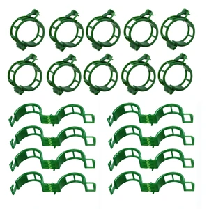 100pcs Plant Support Clips - Green Tomato Clips for String Trellis, Grape Vine Clips for Garden Netting Climbing Plants, Secured Plastic Plant Clip for Fixing Stem and Vine 100pcs Plant Support Clips - Green Tomato Clips for String Trellis, Grape Vine Clips for Garden Netting Climbing Plants, Secured Plastic Plant Clip for Fixing Stem and Vine