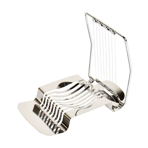 Egg Slicer for Hard Boiled Eggs, Stainless Steel Egg Cutter Tool Egg Slicer for Hard Boiled Eggs, Stainless Steel Egg Cutter Tool