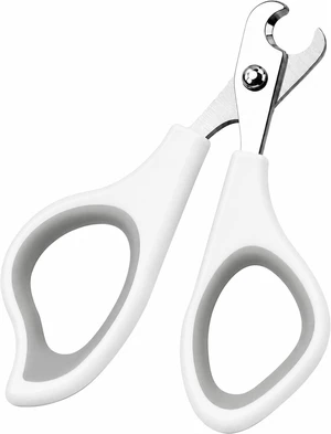 Pet Nail Clippers for Dogs and Cats - Professional Stainless Steel Dog Nail Trimmer, Handles Made from Recycled Ocean-Bound Plastic,Color Gray Pet Nail Clippers for Dogs and Cats - Professional Stainless Steel Dog Nail Trimmer, Handles Made from Recycled Ocean-Bound Plastic,Color Gray