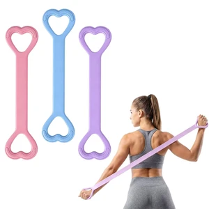 3PCS Figure 8 Resistance Bands with Handles 3PCS Figure 8 Resistance Bands with Handles