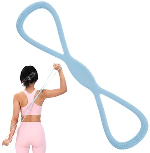 Arm Resistance Bands 8 Shaped Resistance Bands with Handles for Shoulder Back Arm Workout for Yoga Fitness Equipment Arm Resistance Bands 8 Shaped Resistance Bands with Handles for Shoulder Back Arm Workout for Yoga Fitness Equipment