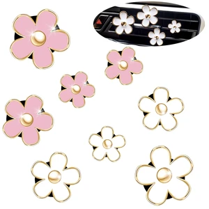 Car Decoration Flower Air Vent Clip Air Conditioning Outlet Clip Car Air Freshener Clip Car Interior Decor Charm Colorful Car Accessories for Women Interior Cute Set (8PCS-Pink&White) Car Decoration Flower Air Vent Clip Air Conditioning Outlet Clip Car Air Freshener Clip Car Interior Decor Charm Colorful Car Accessories for Women Interior Cute Set (8PCS-Pink&White)