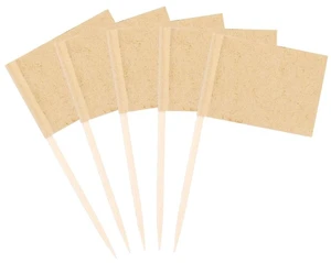 100 Pieces Blank Toothpick Flags Cheese Markers Food Labels for Party Buffet Cheese Labels for Charcuterie Board Cocktail Picks for Appetizers (Kraft) 100 Pieces Blank Toothpick Flags Cheese Markers Food Labels for Party Buffet Cheese Labels for Charcuterie Board Cocktail Picks for Appetizers (Kraft)