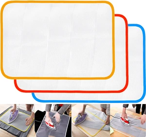 Pressing Cloth for Ironing - 3 Pcs Heat Resistant Mesh Protector to Protect Clothes While Ironing Pressing Cloth for Ironing - 3 Pcs Heat Resistant Mesh Protector to Protect Clothes While Ironing
