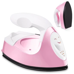 Honoson Mini Craft Iron with Charging Base Tiny,Light Pink Honoson Mini Craft Iron with Charging Base Tiny,Light Pink
