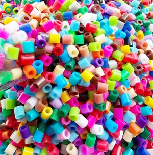 OEEKOI 1000+Pcs Fuse Beads - 5mm Melting Beads Bulk Refill for Crafts, Ideal for Christmas Birthday Gifts,Mixed OEEKOI 1000+Pcs Fuse Beads - 5mm Melting Beads Bulk Refill for Crafts, Ideal for Christmas Birthday Gifts,Mixed