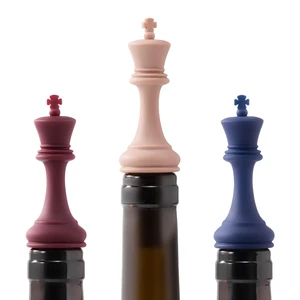 Li&Zhao Funny Wine Stoppers for Wine Bottles - 3 PCS Wine Bottle Stoppers Champagne Stoppers Wine Corks Silicone Wine Seal Stopper Wine Bottle Cover Keeping Wine Champagne Beverage Beer Fresh(King Li&Zhao Funny Wine Stoppers for Wine Bottles - 3 PCS Wine Bottle Stoppers Champagne Stoppers Wine Corks Silicone Wine Seal Stopper Wine Bottle Cover Keeping Wine Champagne Beverage Beer Fresh(King