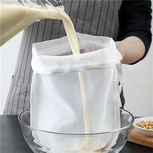 White Nut Milk Bag Reusable Cheesecloth Bags For Straining Almond Soy Milk Strainer For Cold Brew Coffee Tea Beer Juice Fine Nylon Mesh Cheese Cloth Food Strainers White Nut Milk Bag Reusable Cheesecloth Bags For Straining Almond Soy Milk Strainer For Cold Brew Coffee Tea Beer Juice Fine Nylon Mesh Cheese Cloth Food Strainers
