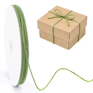 2MM Jute Twine - 328Ft Sage Green Jute String, 3-Ply Thin String for Gardening, Craft Twine for DIY Crafts, Gift Wrapping, Crochet Kitting, Macrame Decor 2MM Jute Twine - 328Ft Sage Green Jute String, 3-Ply Thin String for Gardening, Craft Twine for DIY Crafts, Gift Wrapping, Crochet Kitting, Macrame Decor
