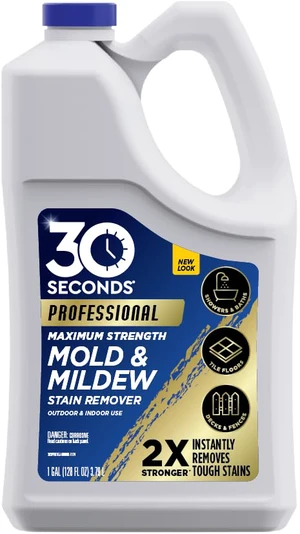 Pro Mold and Mildew Stain Remover | Scrub Free | Brighter Results Instantly | Ready To Use Refill | 128 fl. oz. - PACKAGING MAY VARY Pro Mold and Mildew Stain Remover | Scrub Free | Brighter Results Instantly | Ready To Use Refill | 128 fl. oz. - PACKAGING MAY VARY