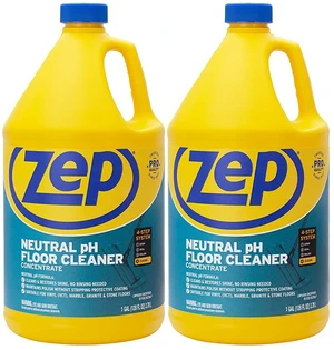 Neutral PH Industrial Floor Cleaner - 1 Gallon - ZUNEUT128 - Concentrated Pro Trusted All-Purpose Floor Cleaner (Pack of 2) Neutral PH Industrial Floor Cleaner - 1 Gallon - ZUNEUT128 - Concentrated Pro Trusted All-Purpose Floor Cleaner (Pack of 2)