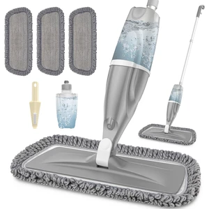 Microfiber Spray Mops for Floors Cleaning: Wet Dust Mop Hardwood Floor Mop Remove Pet Hair Dust Stain for Family, 3 Washable Mop Pads for Swiffer PowerMop, Flat Mop Refillable, Multi-surface Mopping Microfiber Spray Mops for Floors Cleaning: Wet Dust Mop Hardwood Floor Mop Remove Pet Hair Dust Stain for Family, 3 Washable Mop Pads for Swiffer PowerMop, Flat Mop Refillable, Multi-surface Mopping