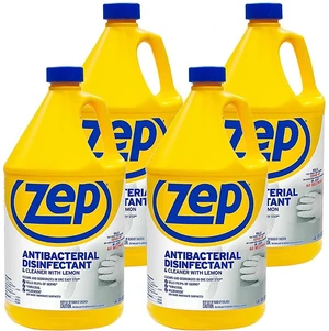 Antibacterial Disinfectant Cleaner with Lemon Gallon (4 Pack) Deodorizes areas that generally are hard to keep fresh smelling such as empty garbage bins and cans Antibacterial Disinfectant Cleaner with Lemon Gallon (4 Pack) Deodorizes areas that generally are hard to keep fresh smelling such as empty garbage bins and cans