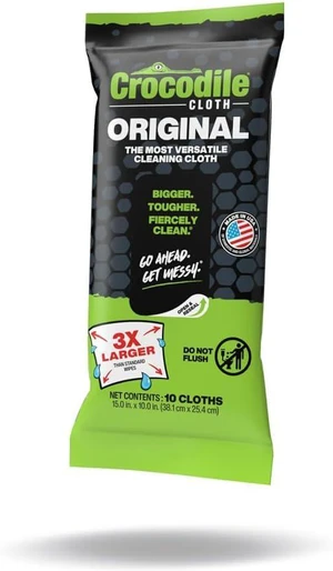 Industrial Hand & Tool Cleaning Wipes - Heavy-Duty 10" x 15" Size Multi-Surface Cleaning Wipes, 10 Count Per Package. Water Based Solution with Extreme Cleaning Power. Safe on Skin Industrial Hand & Tool Cleaning Wipes - Heavy-Duty 10" x 15" Size Multi-Surface Cleaning Wipes, 10 Count Per Package. Water Based Solution with Extreme Cleaning Power. Safe on Skin