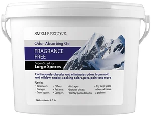 1-Gallon Gel Odor Eliminator High-Capacity, Long-Lasting Odor Absorber for Large Spaces, Basements, Garages, Workshops & Commercial Areas Removes Tough Odors Quickly (Fragrance Free) 1-Gallon Gel Odor Eliminator High-Capacity, Long-Lasting Odor Absorber for Large Spaces, Basements, Garages, Workshops & Commercial Areas Removes Tough Odors Quickly (Fragrance Free)