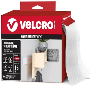 90198 Industrial Strength | Indoor & Outdoor Use | Superior Holding Power on Smooth Surfaces | Size 15ft x 2in | Tape, White - Pack of 1 90198 Industrial Strength | Indoor & Outdoor Use | Superior Holding Power on Smooth Surfaces | Size 15ft x 2in | Tape, White - Pack of 1