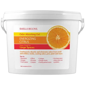 1-Gallon Gel Odor Eliminator High-Capacity, Long-Lasting Absorber for Large Basements, Garages, Workshops & Commercial Areas Remove Tough Odor with Essential Oils (Energizing Citrus) 1-Gallon Gel Odor Eliminator High-Capacity, Long-Lasting Absorber for Large Basements, Garages, Workshops & Commercial Areas Remove Tough Odor with Essential Oils (Energizing Citrus)