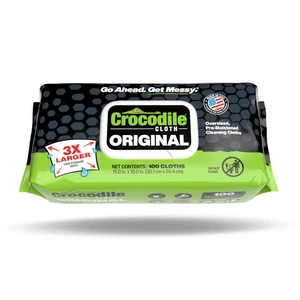 Original Heavy-Duty Hand & Tool Wipes, 100 Count Multi-Surface, Water-Based, Safe on Skin, 15" x 10" Original Heavy-Duty Hand & Tool Wipes, 100 Count Multi-Surface, Water-Based, Safe on Skin, 15" x 10"