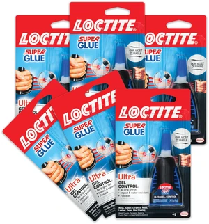 Super Glue Ultra Gel Control, Clear, 0.14 fl oz Bottle, 6 Pack - Superglue for Plastic, Wood, Metal, Crafts & Repair, Cyanoacrylate Adhesive Instant Glue, Quick Dry Super Glue Ultra Gel Control, Clear, 0.14 fl oz Bottle, 6 Pack - Superglue for Plastic, Wood, Metal, Crafts & Repair, Cyanoacrylate Adhesive Instant Glue, Quick Dry