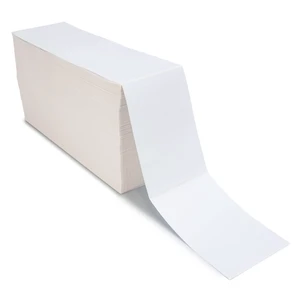 L LIKED 2500 4x6 Thermal Labels Fanfold, Direct Thermal Shipping Labels - Perforated and Strong Adhesive L LIKED 2500 4x6 Thermal Labels Fanfold, Direct Thermal Shipping Labels - Perforated and Strong Adhesive