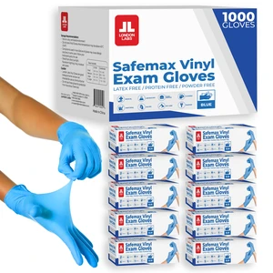 Synthetic Vinyl Exam Gloves Powder-Free, Latex-Free, Disposable, Ultra-strong, Food Safe, Healthcare, Cleaning Synthetic Vinyl Exam Gloves Powder-Free, Latex-Free, Disposable, Ultra-strong, Food Safe, Healthcare, Cleaning