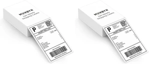 4"x6" Direct Thermal Shipping Labels, Commercial Grade Permanent Adhesive Fanfold Mailing Postage Label Paper for Thermal Printers and Packages, 220 Sheets per Stack (Pack of 2) 4"x6" Direct Thermal Shipping Labels, Commercial Grade Permanent Adhesive Fanfold Mailing Postage Label Paper for Thermal Printers and Packages, 220 Sheets per Stack (Pack of 2)